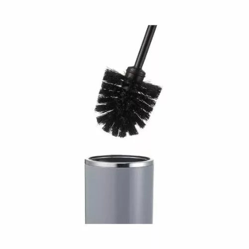 Lenox Acrylic Toilet Brush with Silver Frame