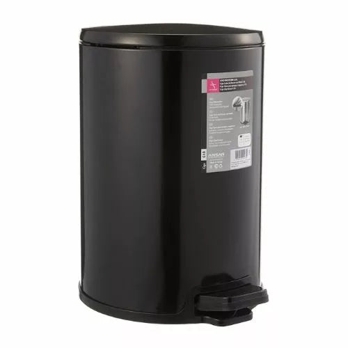 Stainless Steel Trash Can 12 L – Soft-Close & Strong Pedal