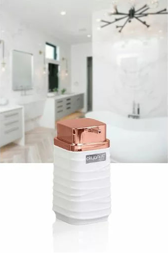 Square Soap Dispenser Bronze Frame 300 ML