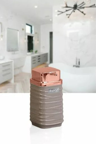 Square Soap Dispenser Bronze Frame 300 ML