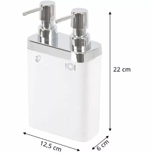 Double Hand Soap Dispenser,300 ml/600 ml