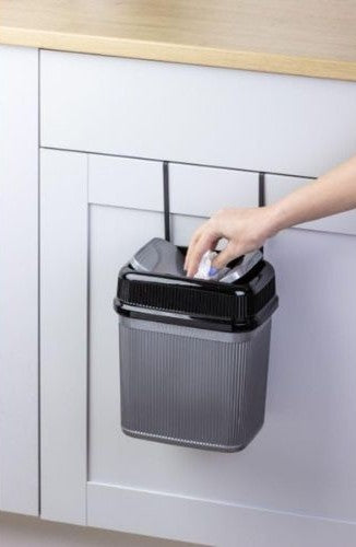 Hanging Double Swing Lid Trash Can-5 liter