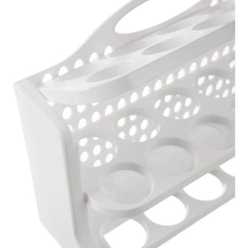 Egg Organizer Rack, Plastic-30 Eggs