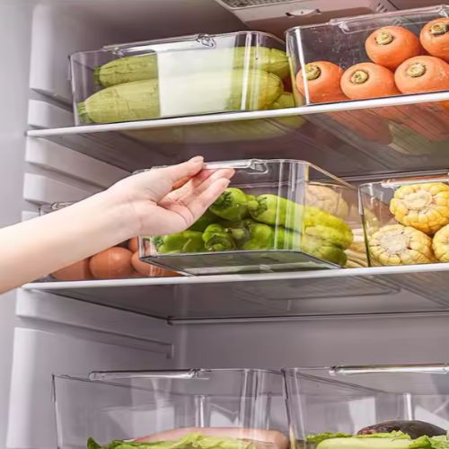 Food Storage Container With Handle