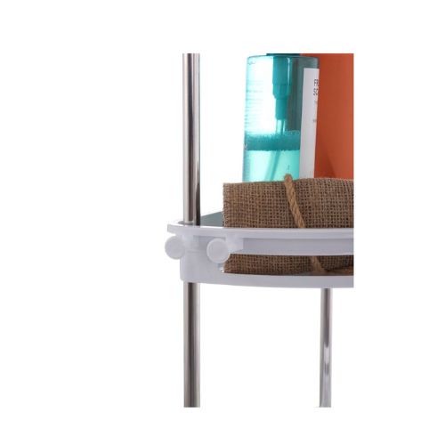 4-Tier Corner Shelf Plastic