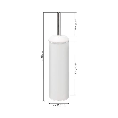 Turkish Concave Toilet Brush, Stainless Steel