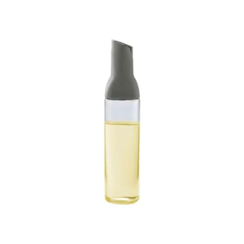 Glass Oil Bottle With Automatic Lid