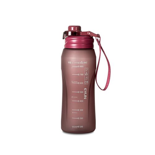 Awaken Sports Water Bottle With Handle, Plastic BPA Free, 950ml