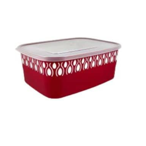 Plastic Food Storage with Lid-3 Liter
