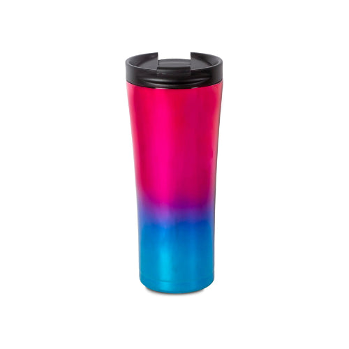 Reusable stainless steel thermal mug with lid,500 ml