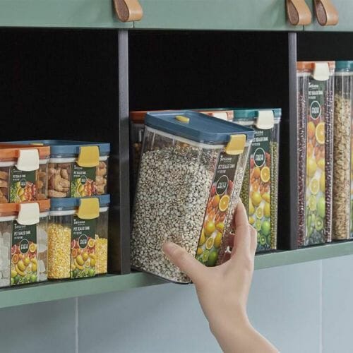 Fresh Lock Set of 3 Cereal Container
