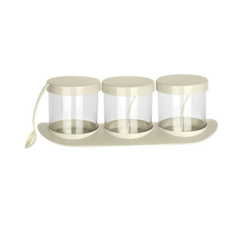 Plastic Jar Containers - 3 *500 ml