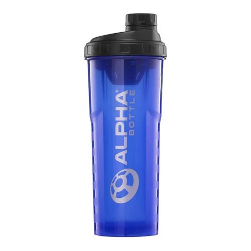 shaker bottle 1000ML blue front view