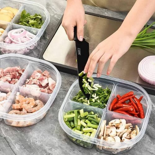 4 Compartment Lunch Box