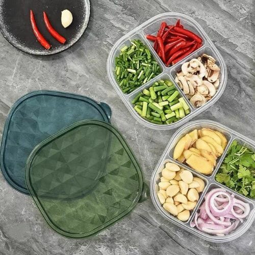 4 Compartment Lunch Box