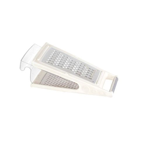 Cheese grater with 2 sides and Container