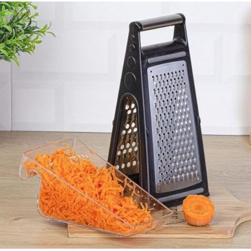 Cheese grater with 2 sides and Container