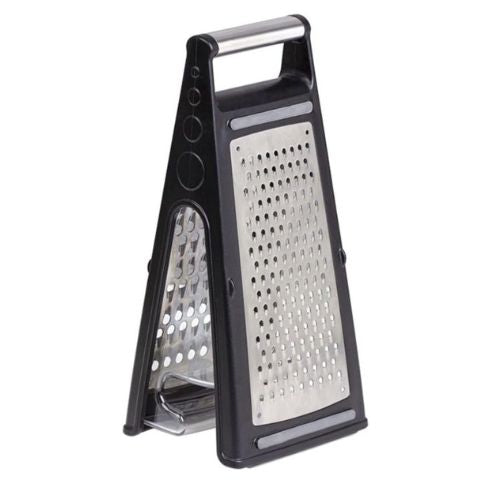 Cheese grater with 2 sides and Container