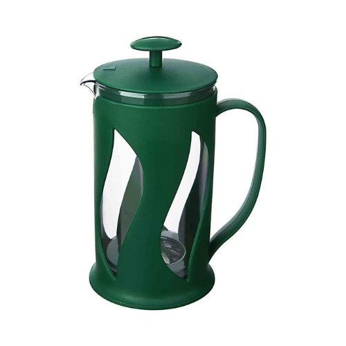 French press coffee and espresso maker with filter