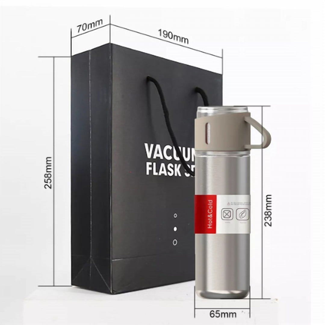 Stainless Steel Mug with Silicone Handle for Tea and Coffee