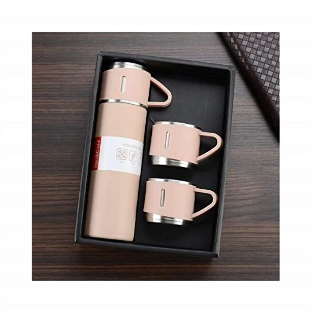 Stainless Steel Mug with Silicone Handle for Tea and Coffee