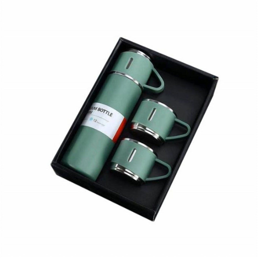 Stainless Steel Mug with Silicone Handle for Tea and Coffee