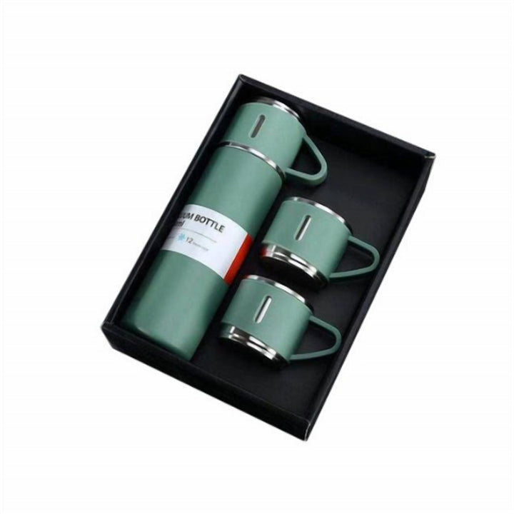 Stainless Steel Mug with Silicone Handle for Tea and Coffee