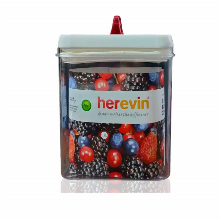 1.8 L, 1.2 L and 0.6 L Airtight Food Storage Jar Set of 3