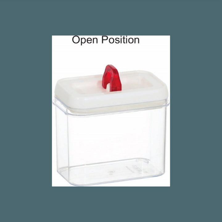 1.8 L, 1.2 L and 0.6 L Airtight Food Storage Jar Set of 3