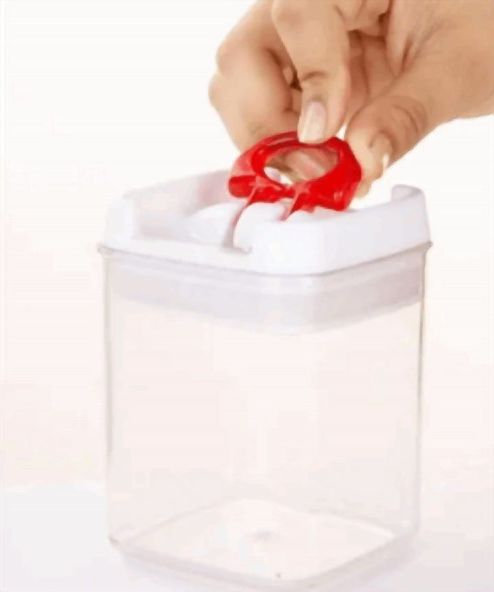 1.8 L, 1.2 L and 0.6 L Airtight Food Storage Jar Set of 3