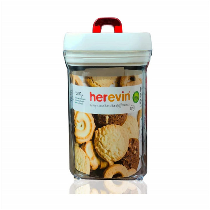 1.8 L, 1.2 L and 0.6 L Airtight Food Storage Jar Set of 3