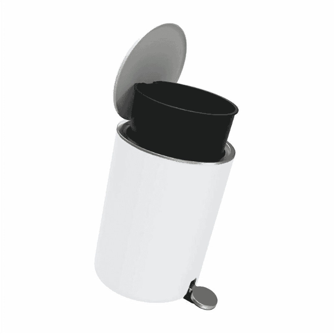 5 L Soft Close Pedal Bin for Bathroom with Lift Out Inner Liner