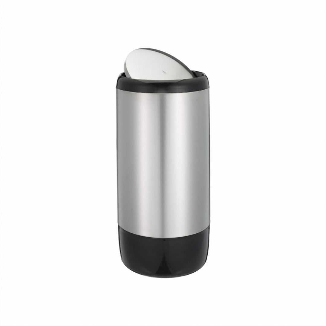 30 L Kitchen Waste Bin with Self-Closing Swing Cap, No Pedal