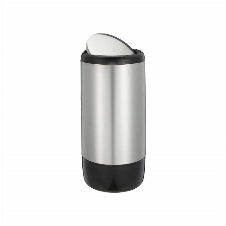 30 L Kitchen Waste Bin with Self-Closing Swing Cap, No Pedal