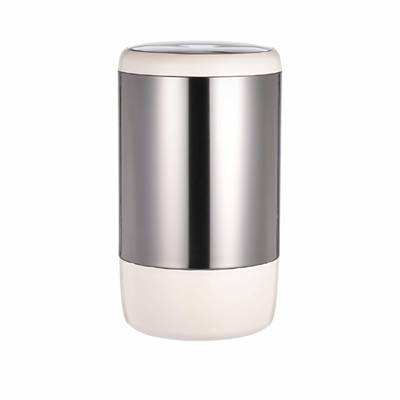 30 L Kitchen Waste Bin with Self-Closing Swing Cap, No Pedal
