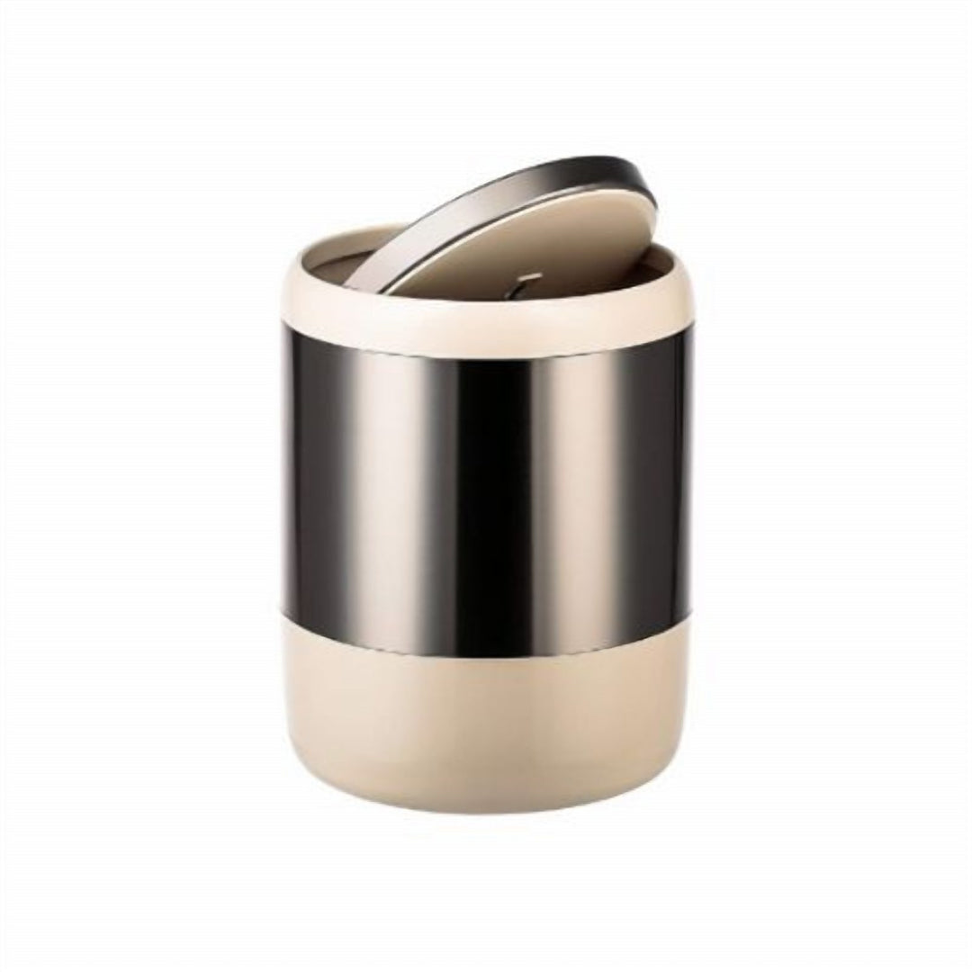 Swing Lid Bathroom Waste Bin in Several Finishes to Match the Room
