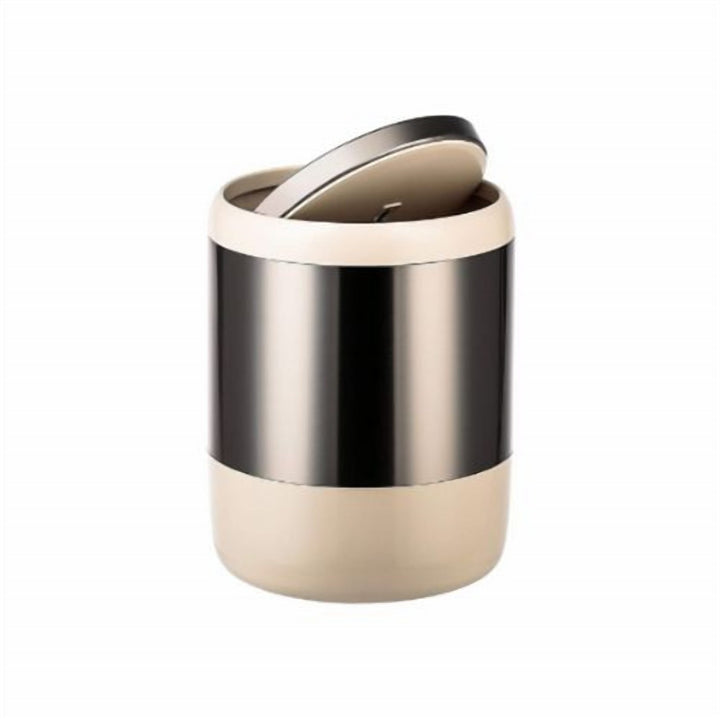 Swing Lid Bathroom Waste Bin in Several Finishes to Match the Room