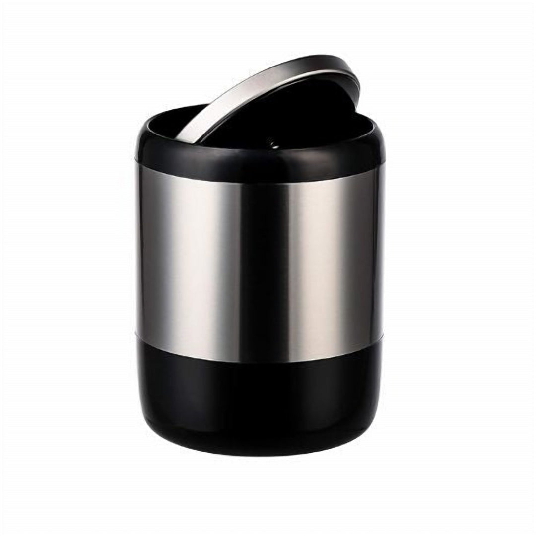 Swing Lid Bathroom Waste Bin in Several Finishes to Match the Room