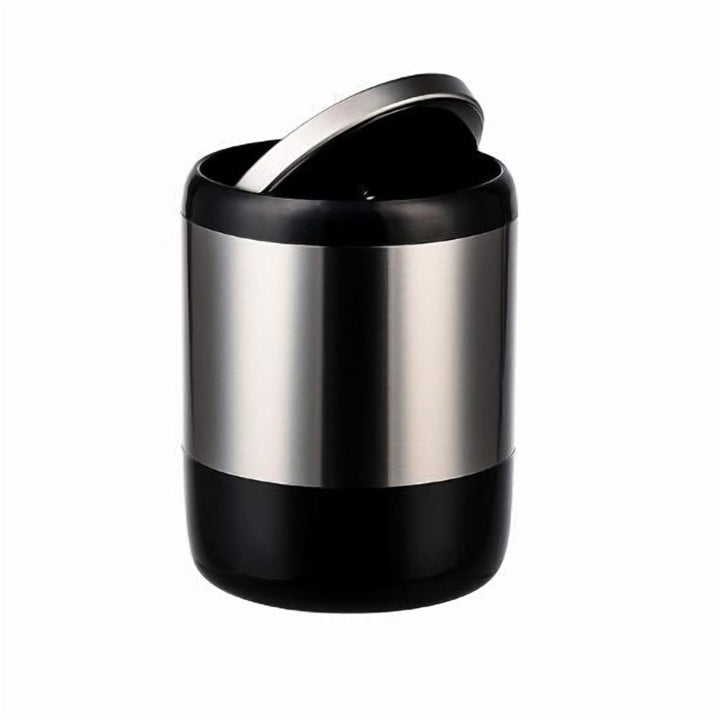 Swing Lid Bathroom Waste Bin in Several Finishes to Match the Room