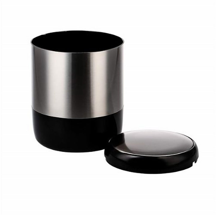 Swing Lid Bathroom Waste Bin in Several Finishes to Match the Room