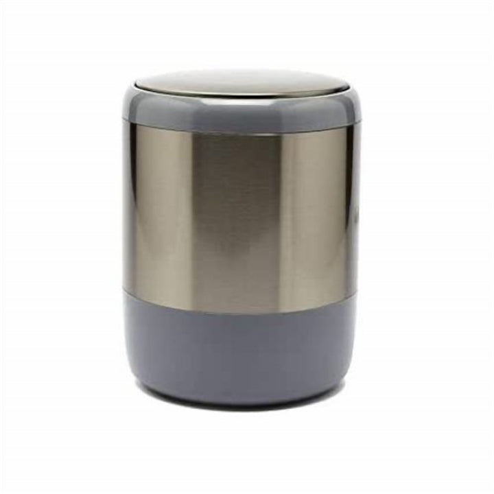 Swing Lid Bathroom Waste Bin in Several Finishes to Match the Room