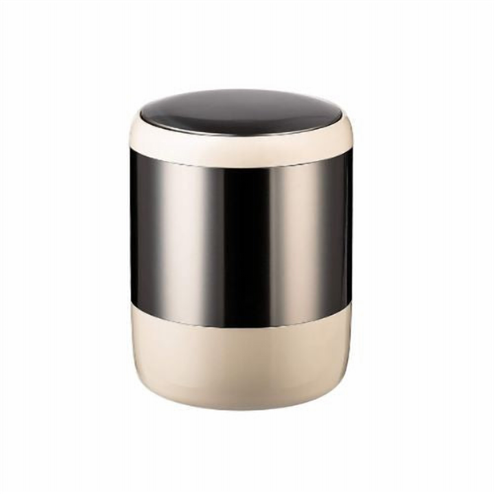 Swing Lid Bathroom Waste Bin in Several Finishes to Match the Room