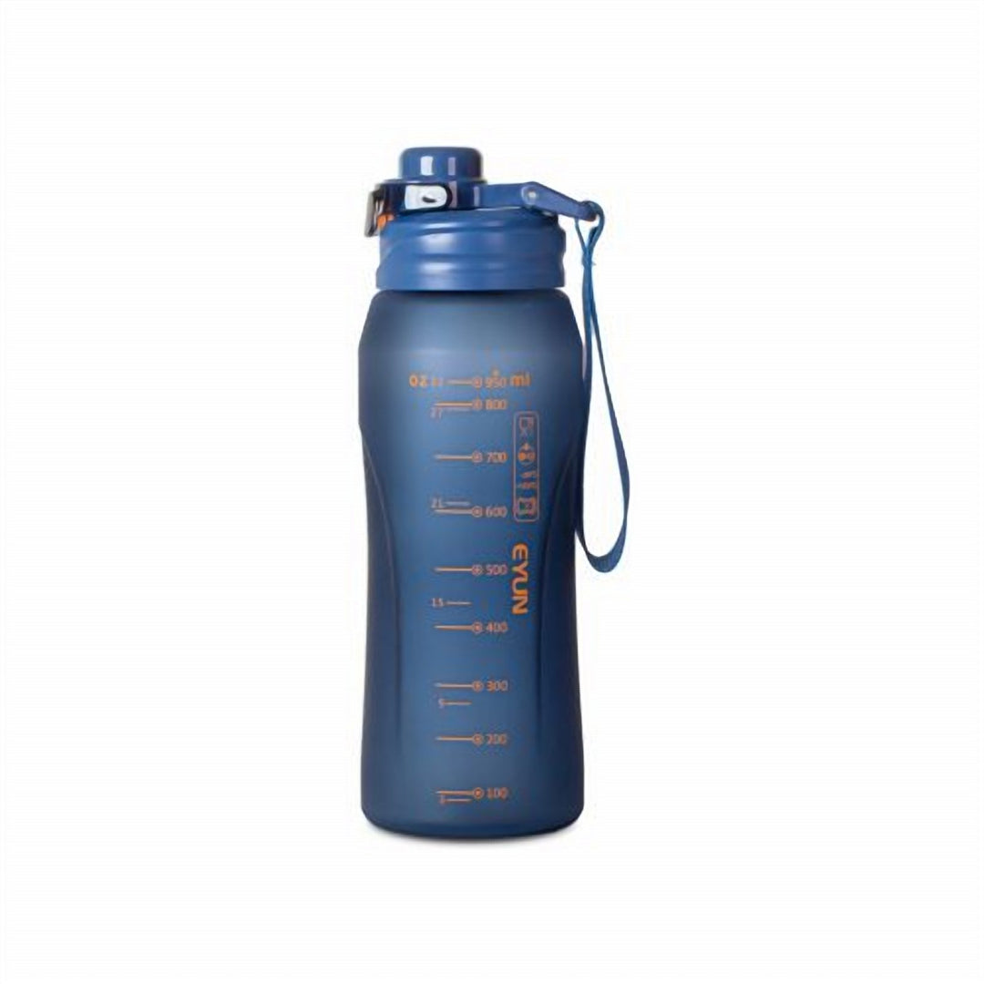 Push Button Lid Sports Water Bottle 950 ml with Carry Handle