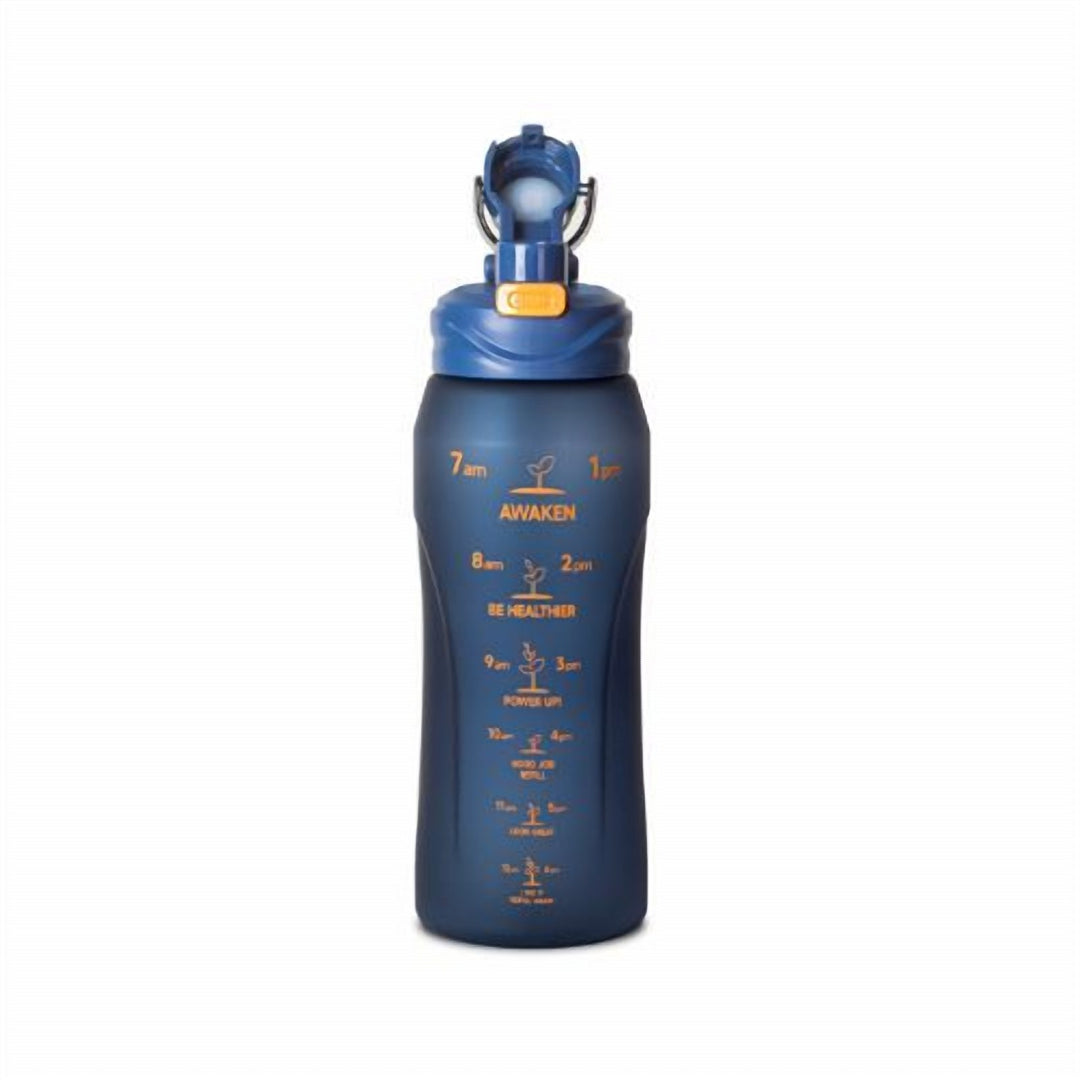 Push Button Lid Sports Water Bottle 950 ml with Carry Handle