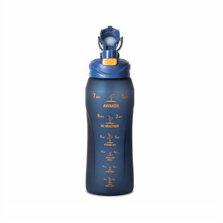 Push Button Lid Sports Water Bottle 950 ml with Carry Handle