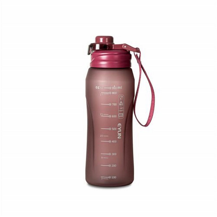 Push Button Lid Sports Water Bottle 950 ml with Carry Handle