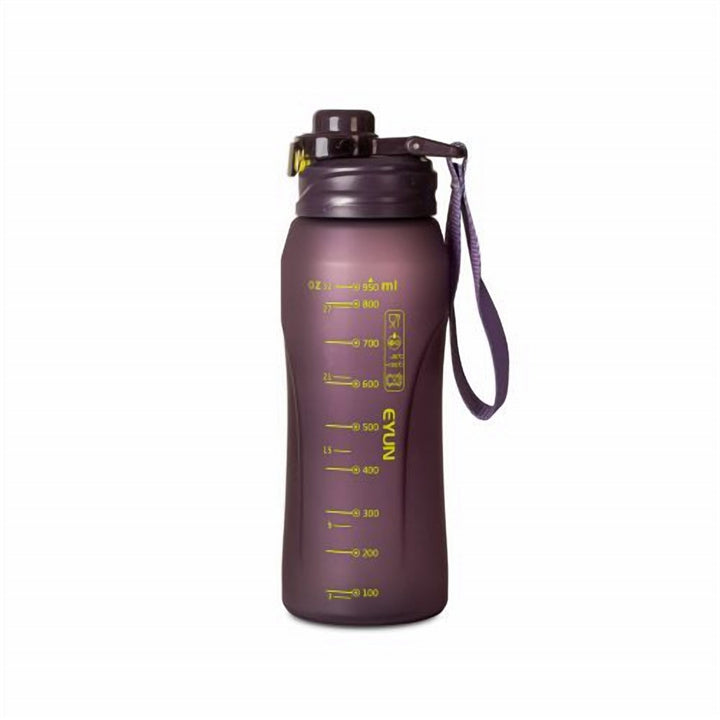 Push Button Lid Sports Water Bottle 950 ml with Carry Handle