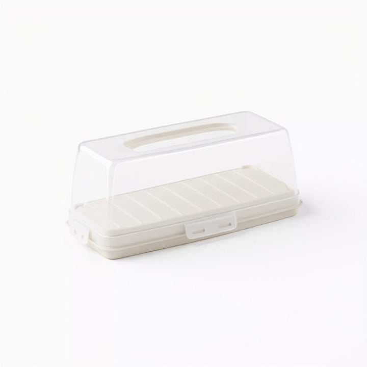 Cake Carrier Storage Box with Locking Lid and Carry Handle