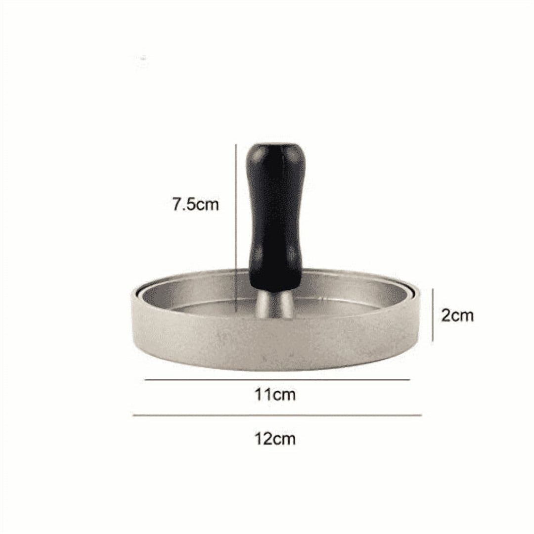 Non-Stick Burger Press with Ergonomic Grip for Even Patties