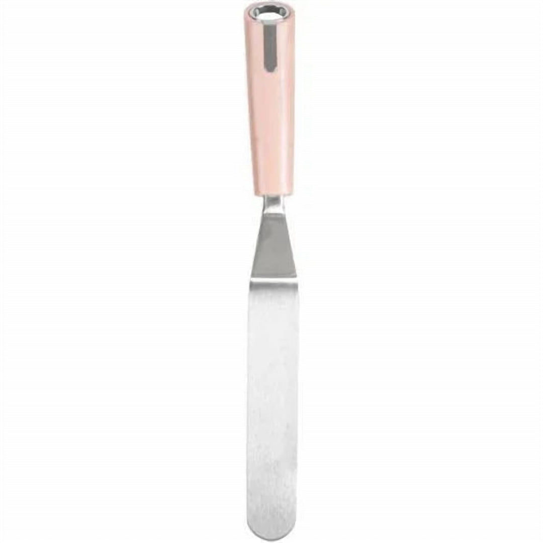 Stainless Steel Cake Smoothing Knife with Non-Slip Plastic Handle